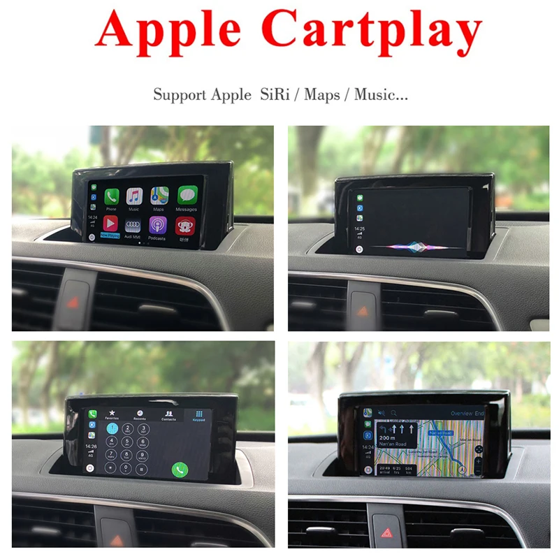 Sinairyu видео интерфейс с Carplay функции зеркального отображения экрана для A4 A5 B8 Q5 Audi