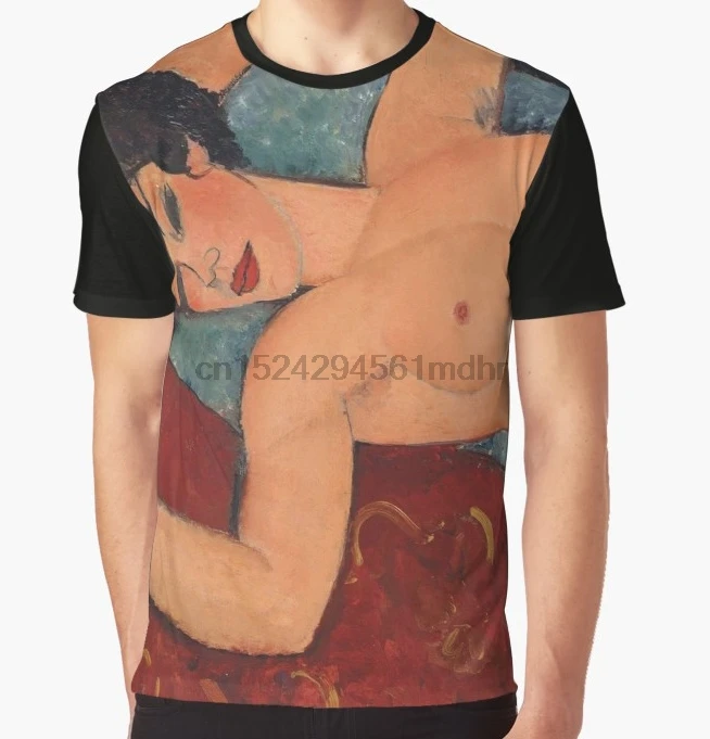 Мужская футболка с принтом Funy японский стиль коротким рукавом и круглым вырезом