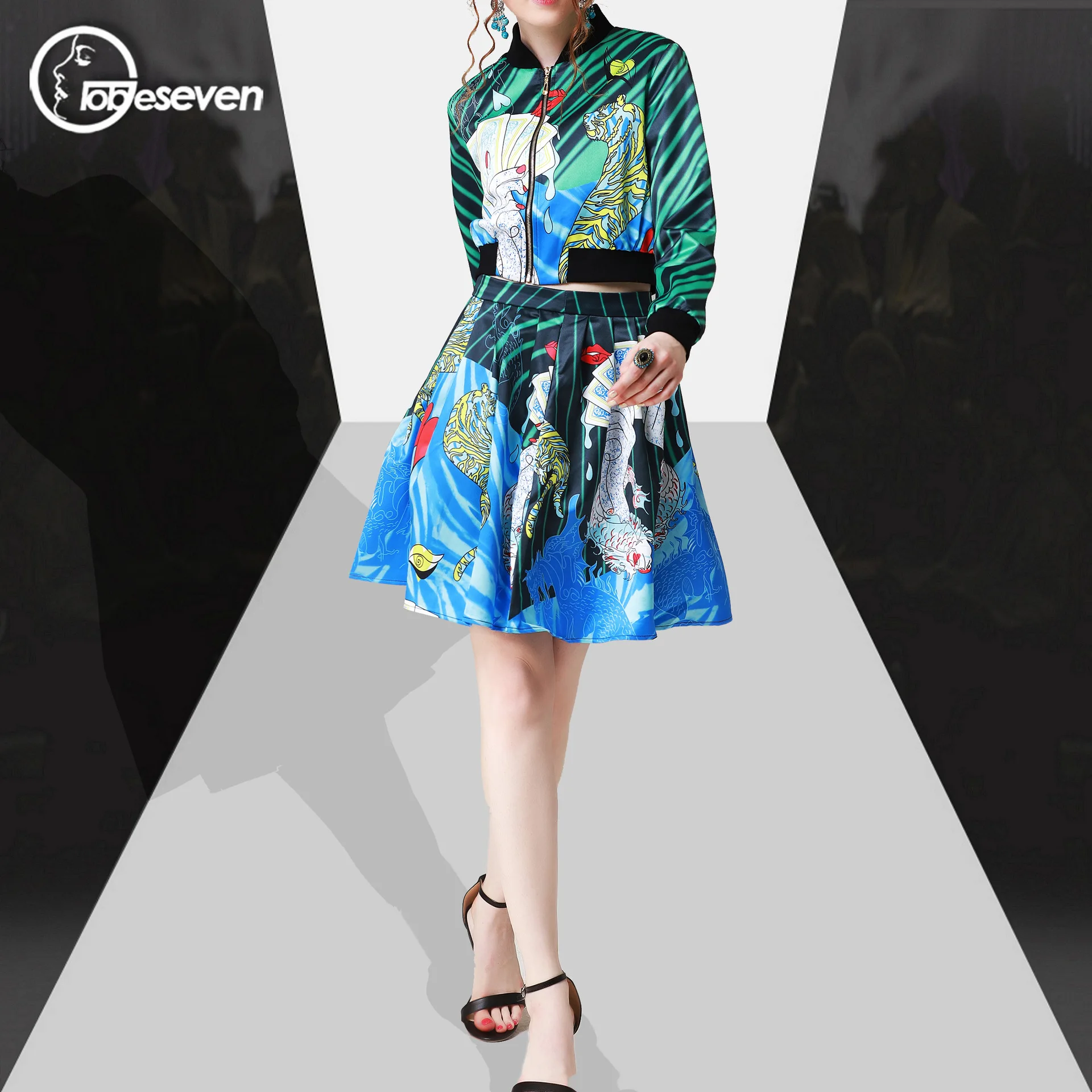 Лидер продаж Для женщин Наборы для ухода за кожей Осень новинка 2017 года принтом