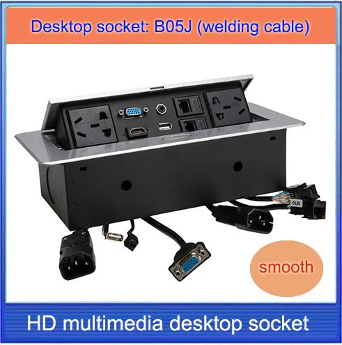 Настольный разъем/Скрытый/VGA аудиоразъем 3 5 HDMI USB сеть RJ45 информационный выход для