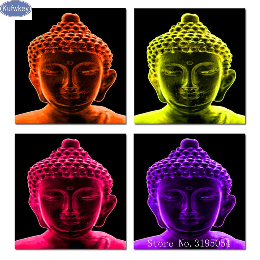 Diy алмазная вышивка Будда 5D полная живопись дзен крестиком наборы 3D Алмазная