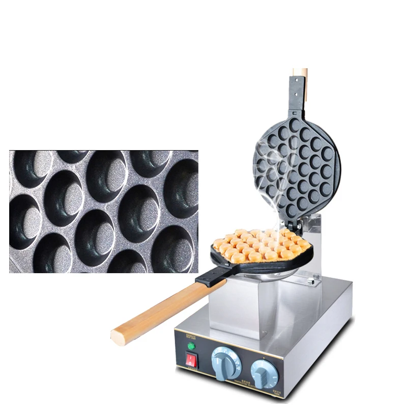 Non-stick Egg Roll Maker 110V/220V Practical Cake Baker Kitchen Electric Waffle Maker Machine with Good Quality FY-6