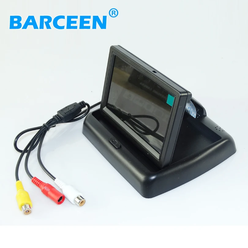 

800*480 beautiful and simple car rear monitor bring 4.3"lcd screen fit into different kinds of cars supply from stock