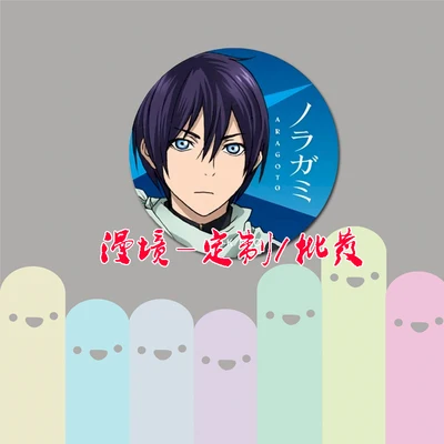 ZXFJXR 58 мм Noragami aragato Yato Iki Hiyori Yukine Ebisiu значки на брошь для рюкзака | Украшения и