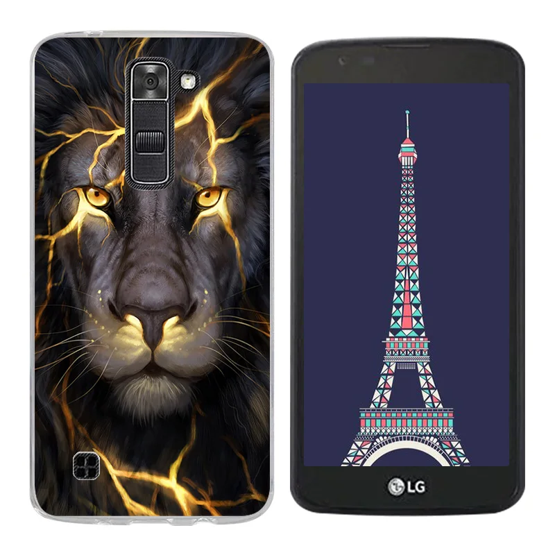 Soft Silicon Case for LG K7/Tribute 5 LS675/X210 X210DS Triangle Printing Back Cover K7 Cases Mobile Funda Capa |
