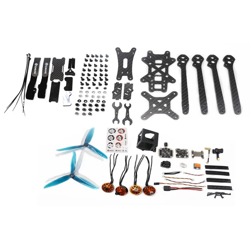 квадрокоптер tyro129 280 мм fpv гоночны