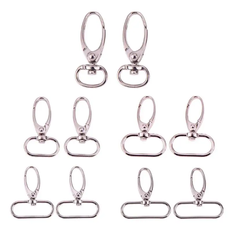 4 шт. карабин с пуговицами в стиле ретро Стиль металлический Чемодан мешок пряжки