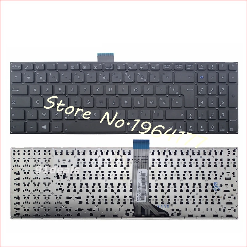 FR Французская клавиатура для Asus X551 X551CA X551MA K555Y F551 F551C F551CA F551M F551MA F551MAV R512 R512C черная