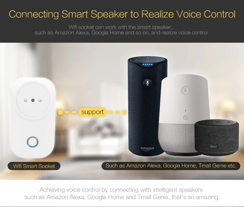 16A Италия Чили wifi Smart Plug power Monitor умная розетка Беспроводная розетка голосовое интеллектуальное управление работа с Alexa Google home