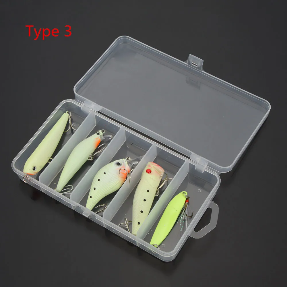 Lixada 5/10 шт. приманка для ночной рыбалки кренкбейт светящаяся блесна карандаш