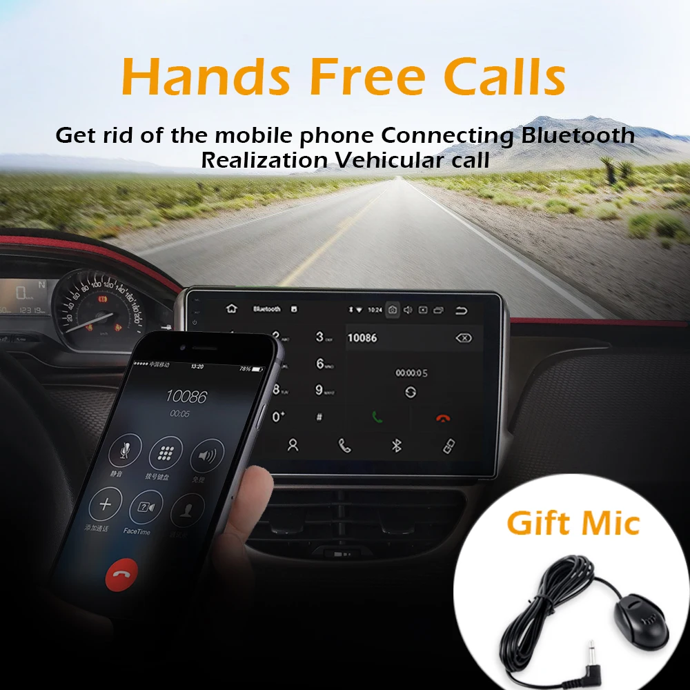 10 2 &quotHD цифровой экран Android Автомобильный GPS плеер для Peugeot 208 2008 с 4G RAM 32G ROM
