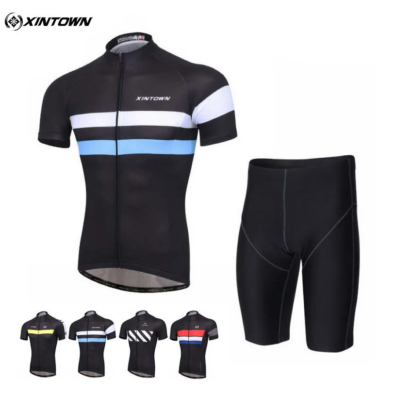 XINTOWN Мужская одежда для верховой езды Ropa Ciclismo Pro Team MTB Велоспорт Джерси шорты набор