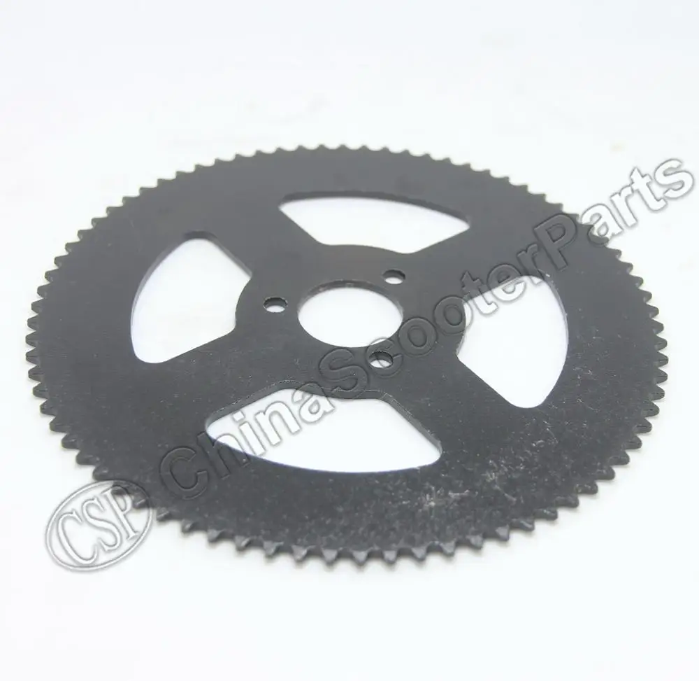 60 62 64 66 68 70 72 74 76 78 80 T зуб 25 х 26 мм задние звездочки мини Moto ATV Quad Dirt Pit Pocket велосипед измельчитель 47CC 49CC - Цвет: 78T