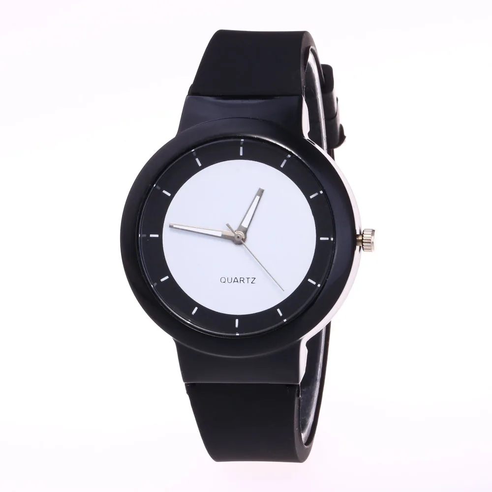 Простой Для женщин часы кварцевые женские наручные для девочек подарок