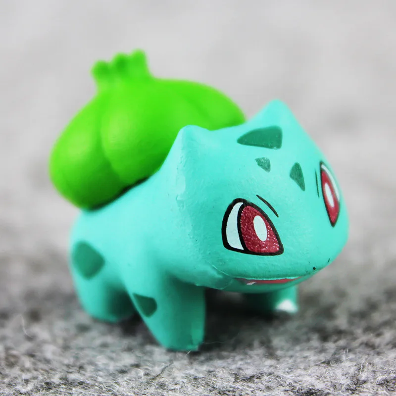 3 шт./лот аниме чармандер Bulbasaur Сквиртл ПВХ фигурка игрушка мини коллекция моделей кукол Рождественский подарок для детей