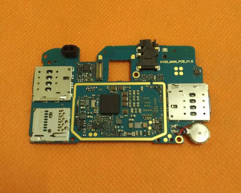 Оригинальная б/у материнская плата 2 Гб ОЗУ + 16 ПЗУ для UMI eMax MTK6752 Восьмиядерный 4G LTE
