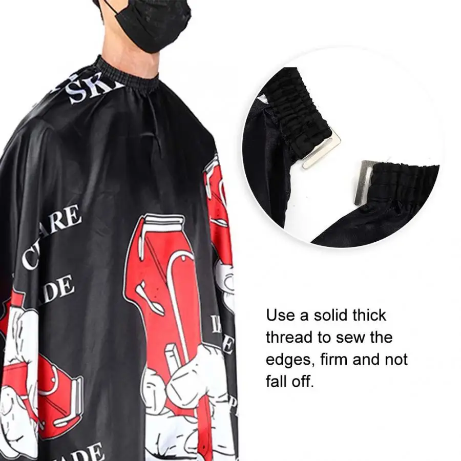 

Salon Hair Cutting Gown Barber Cape Cloth Hairdressing Apron For Shampoo Haircut Styling Protector