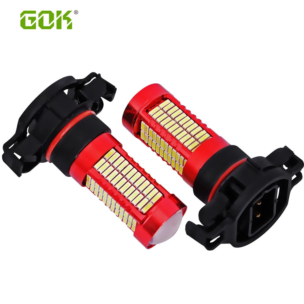 

50 шт. H11 H7 H4 H16 светодиодный 106SMD 4014 светодиодный фары светодиодный туман светильник светодиодный автомобильные лампы автомобиля светильник ...