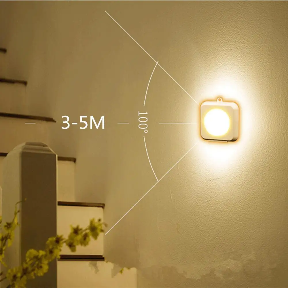 Под шкафом интеллектуальный датчик движения свет ночника 4 5 V ручная волна LED бар