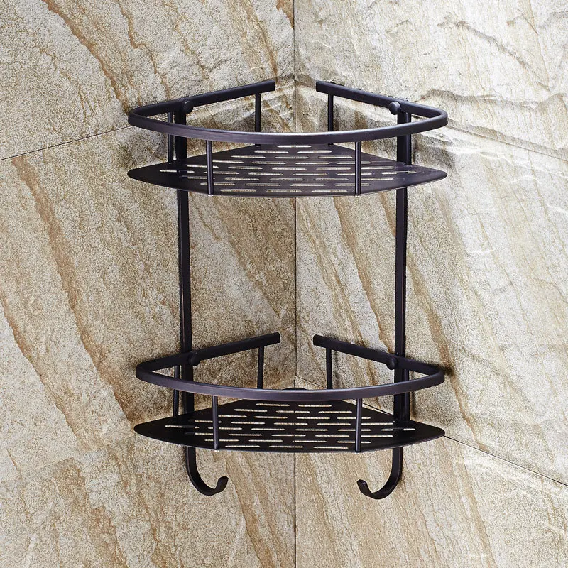 Бесплатная доставка угловая корзина в американском стиле лофт черная бронзовая