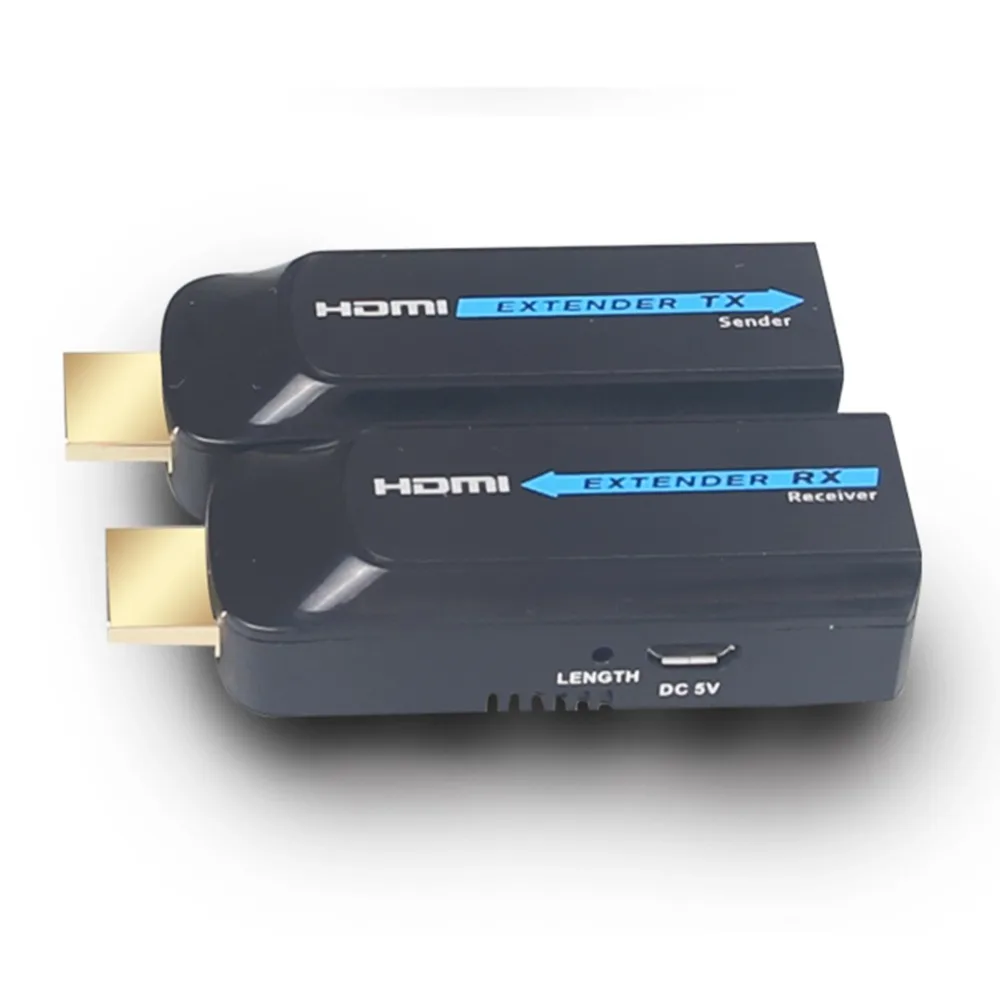 LKV372S мини HDMI удлинитель 50 м нет необходимости HDMI кабели 1080P HDMI удлинитель передает через один CAT6 до 164ft HDCP