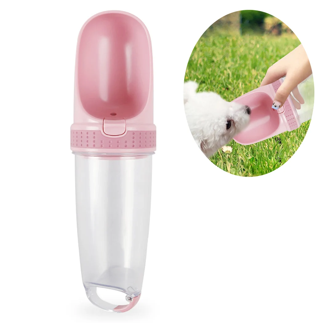 

Portable Filter Design Pet Water Bottle Dog Water Dispenser Pet Water Feeder Outdoor Dog Pet Drinker With Filter Pet Supplies