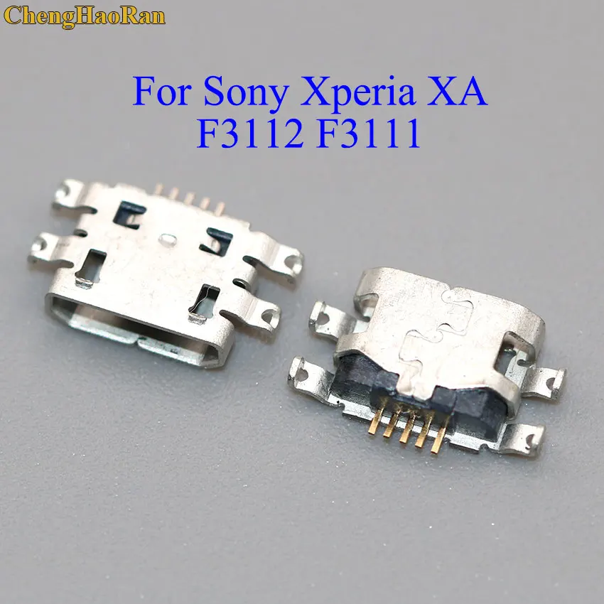 ChengHaoRan 2 10 шт. для Sony Xperia XA F3112 F3111 Nokia Lumia 535 N535 532 Micro USB jack chraging port socket запчасти