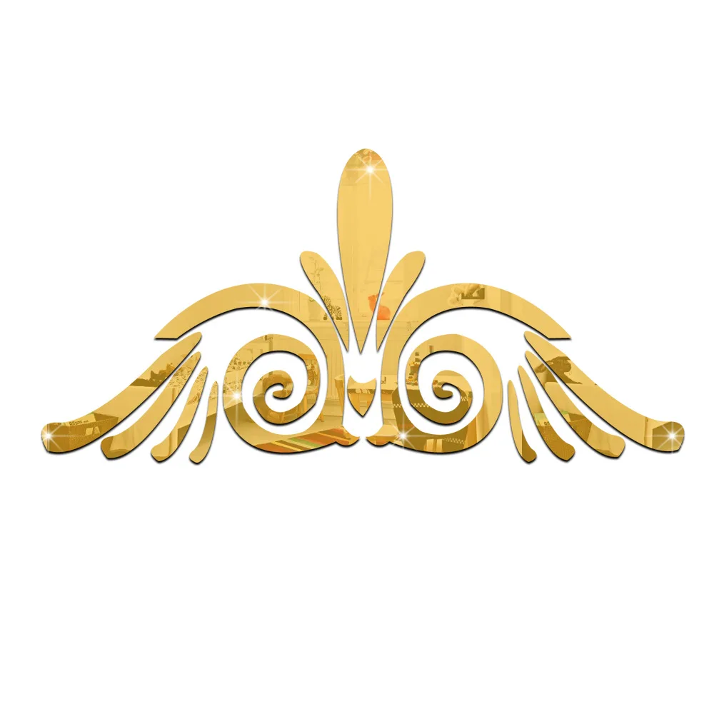 Funlife набор из двух зеркальных наклеек талия для гостиной фоновые настенные