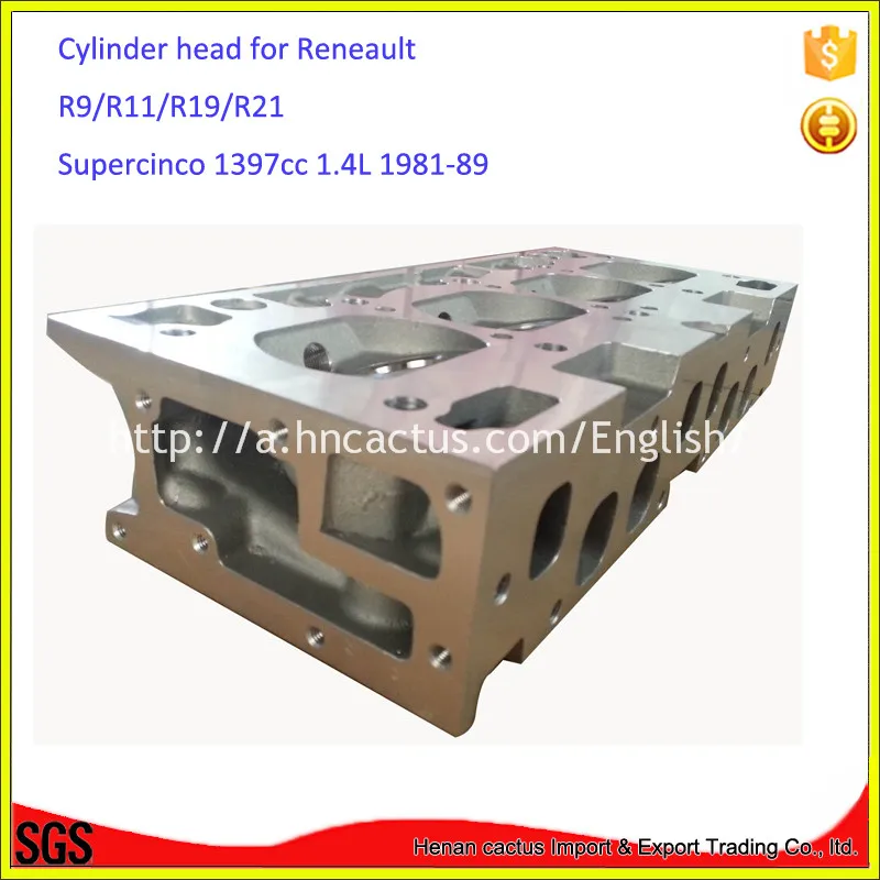R11 R19 R21 R9 головка цилиндра для Renault C1J C2J Supercinco 1397cc 1.4L 1981 89|cylinder head|renault cylinder headrenault r19 |