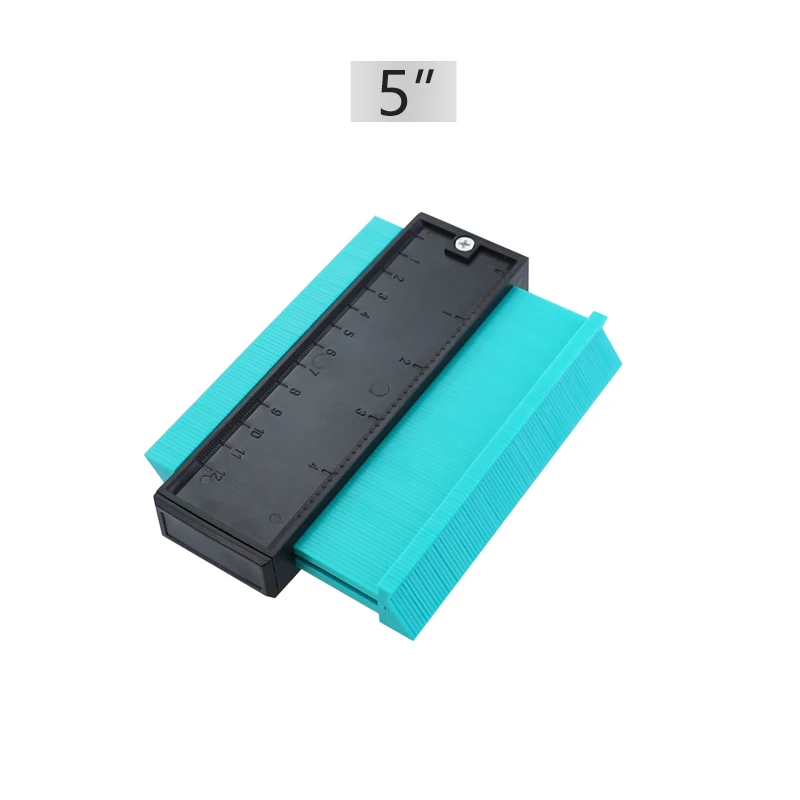 5inch-green 1 шт. контурный Калибр " /10"/2" контурный Калибр контурный маркировочный Калибр для плитки Автоматический контурный дублирование - Цвет: 5inch-green
