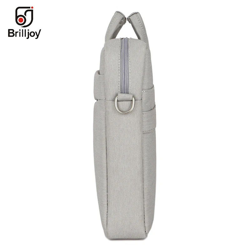 Brilljoy High quality briefcase Messenger Bag Laptop Handbag for 13 14 15 Inch Computer Bussiness Travel Men and Women Notebook