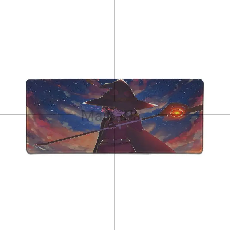 Резиновый прочный коврик для мыши MaiYaCa megumin с аниме уникальный Настольный