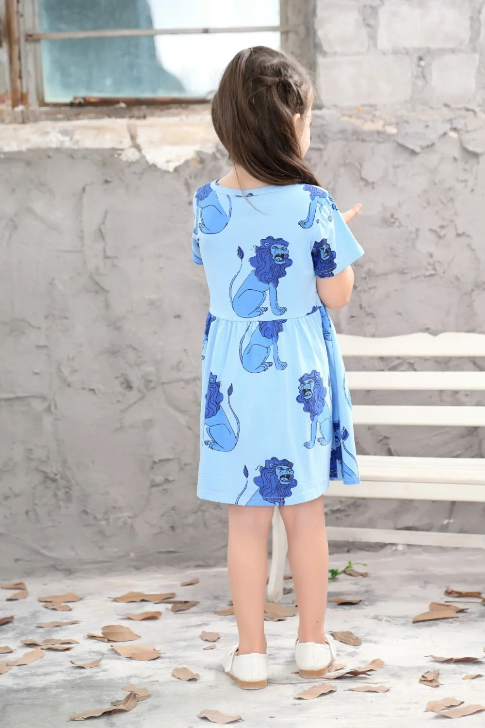 2018 Новый взрывы платье для девочек Львы Япония и Южная Корея принцессы | Детская