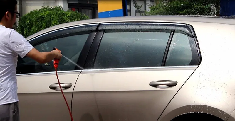 12V Портативный 100W 160PSI высокое Давление самовсасывающие электрический автомобиль мытья прокладка для стиральной машины прикуривателя с водяным насосом