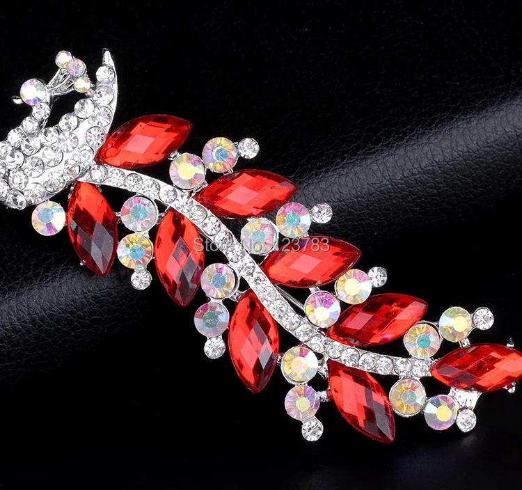 Новинка 2017 модная винтажная нежная полная брошь в виде павлина Корсажная из