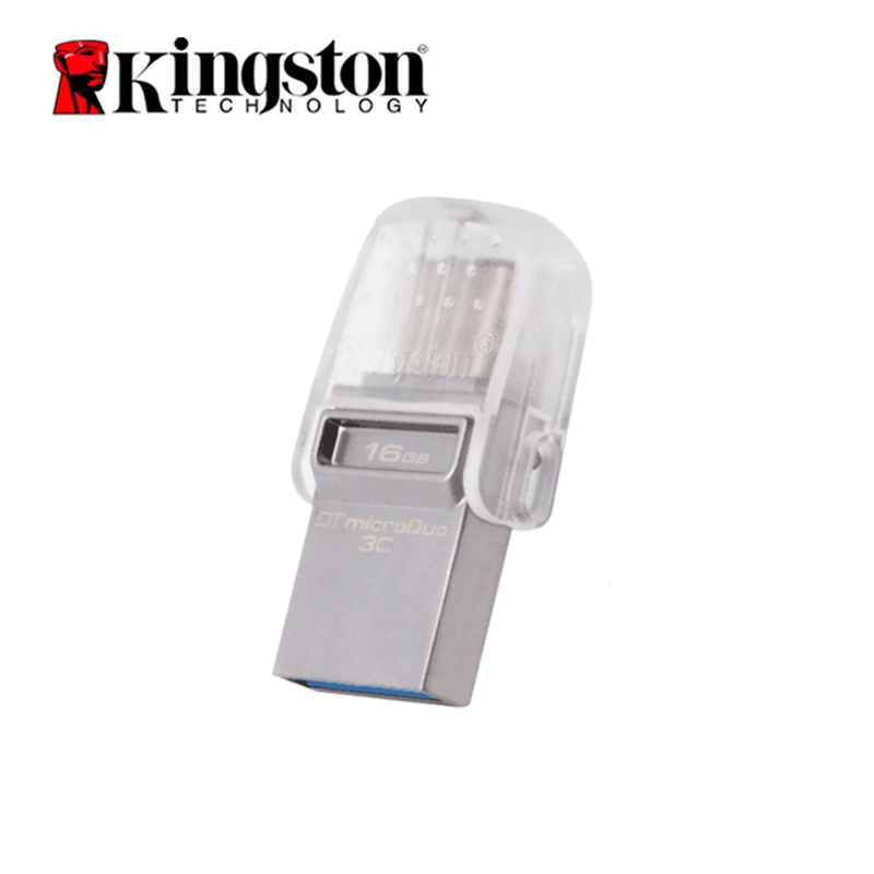 USB флеш-накопитель Kingston оригинальный DataTraveler Micro Duo 3C 64 ГБ 32 128 3 1 для ПК телефон с