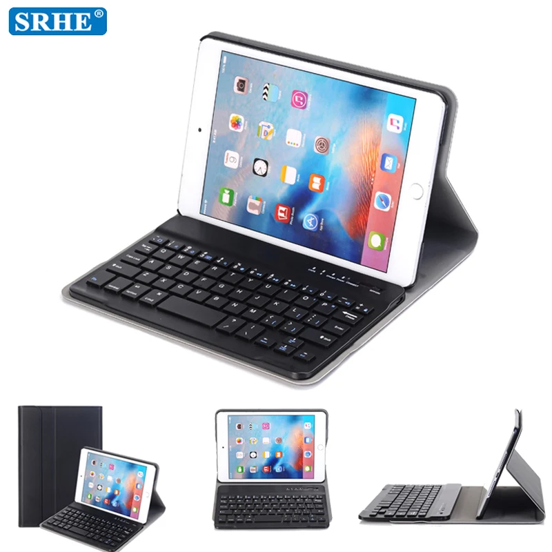 Беспроводная Bluetooth клавиатура Смарт планшет чехол для iPad Mini 5 2019 ipad mini 4 A2133 A2124 A2125