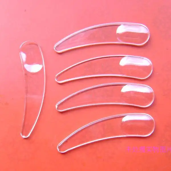 100 шт./лот прозрачная маска для лица палочка маленькая ложка шпатель инструмент