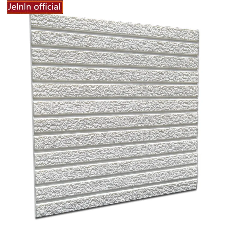 3d белый светильник зеленый однотонный узор мягкие настенные наклейки для