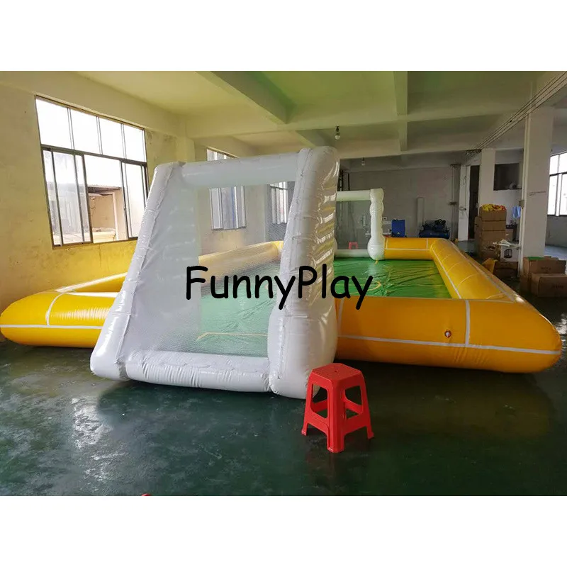 Большой Открытый Надувные Мыло Футбольное Поле/Футбол Поле Для Продажи | Спорт и