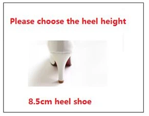 8.5cm heel Фиолетовые кружевные вечерние туфли с цветочным узором; женские свадебные туфли ручной работы на низком каблуке; HS068 - Цвет: 8.5cm heel
