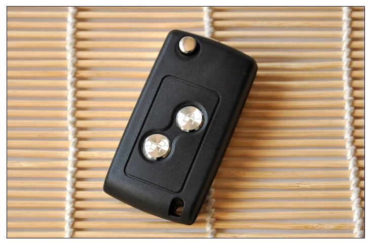 2 кнопки Модифицированная Складная откидная оболочка ключа дистанционного