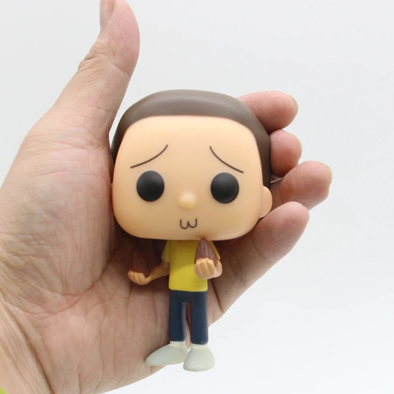 10 см Rick e Morty Carino виниловые фигурки коллекция Modello Giocattoli senza Scatola Al Minuto|Игровые и