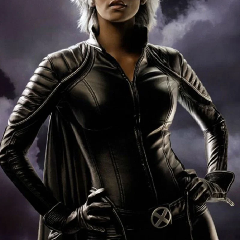 Гигантский Размер X Men Шторм Косплей Костюм Супер герой королева Cos Капитан