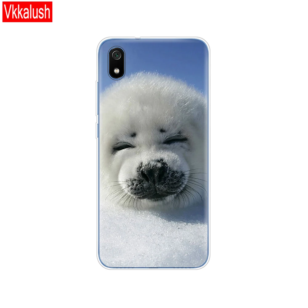 11081 Силиконовый чехол для Xiaomi Redmi 7a, чехол s, полная защита, мягкая задняя крышка из ТПУ для Redmi 7 A, чехол-бампер для телефона - Цвет: 11081
