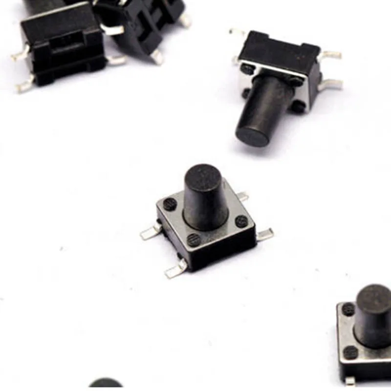 

Patch 6 * 6 * 9 mm light touch switch patch 4 feet micro switch/button switch
