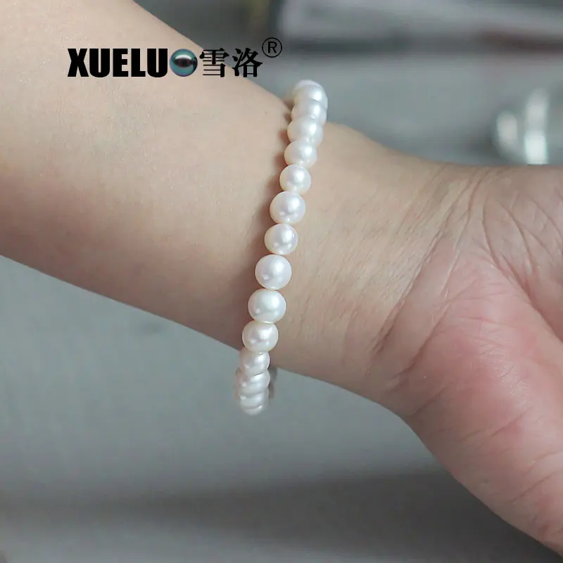 Классический эластичный круглый натуральный браслет XUELUO из натурального
