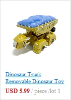 Для Dinotrux динозавр грузовик съемный динозавр игрушечный автомобиль Mini модели Новые детские подарки игрушки модели динозваров мини-игрушки для детей