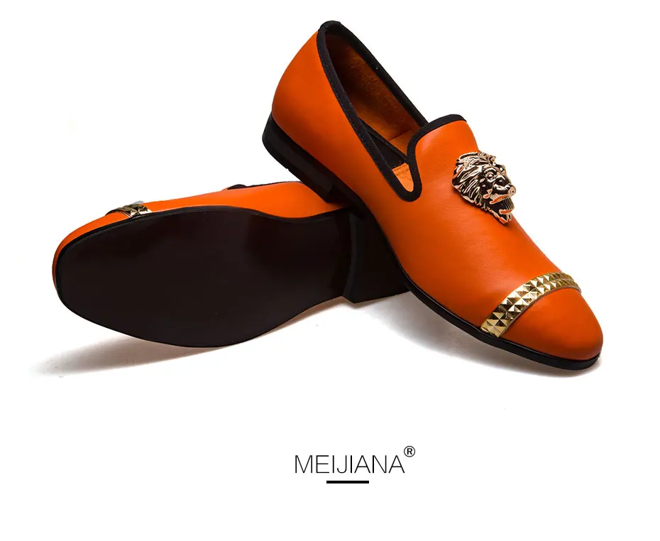 MeiJiaNa Lok Fu shoes men's flat casual shoes men's shoes knot wedding various colors gentleman