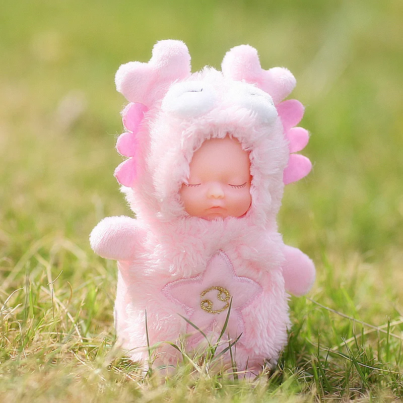 Мода Kawaii Тоторо плюшевый брелок с помпоном Спящая кукла брелок для женщин аксессуары для сумок автомобильный брелок